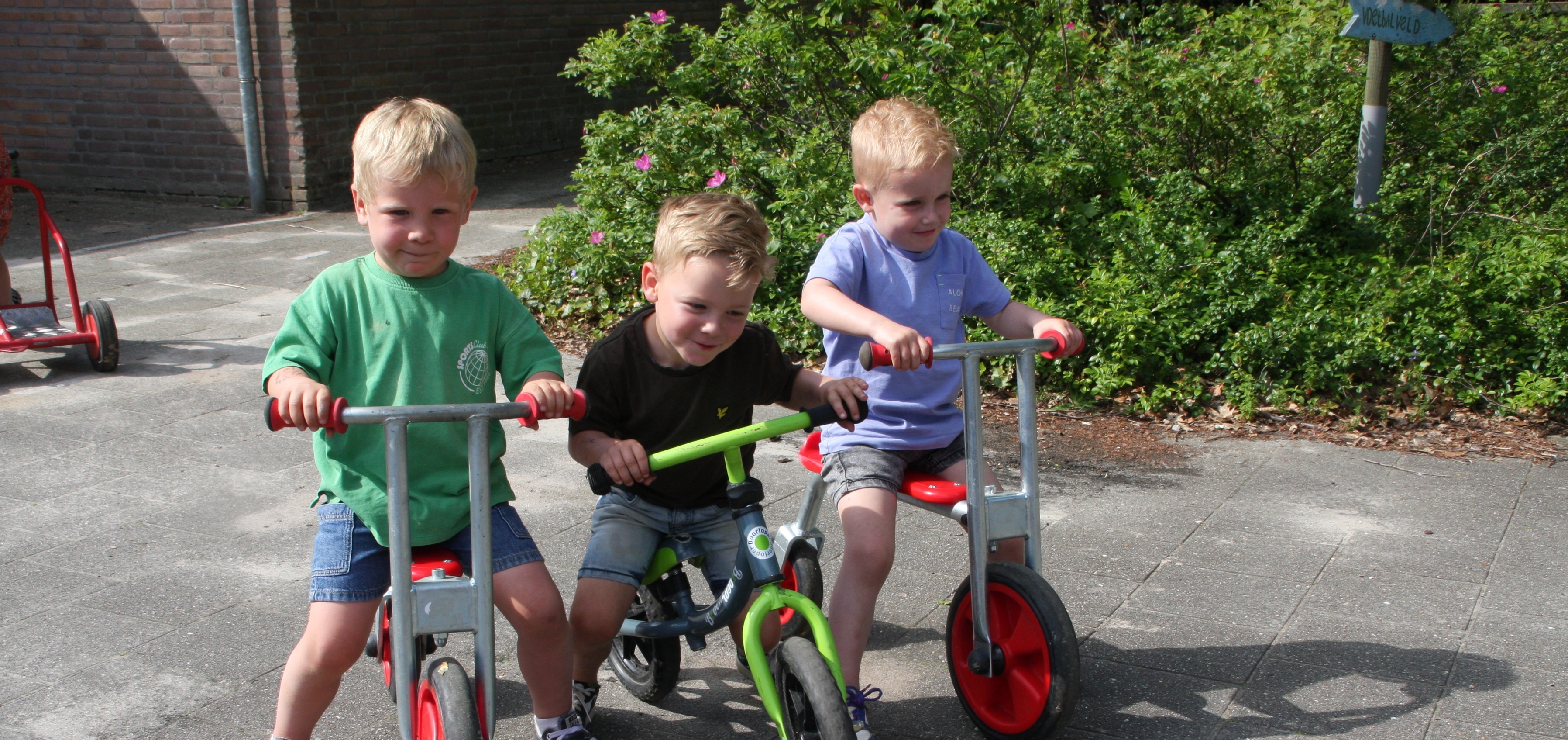 Op het schoolplein